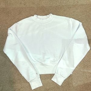 Crop Crewneck Sweater